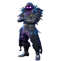 Naklejka na ścianę FORTNITE nocny kruk 90 cm na 60 cm